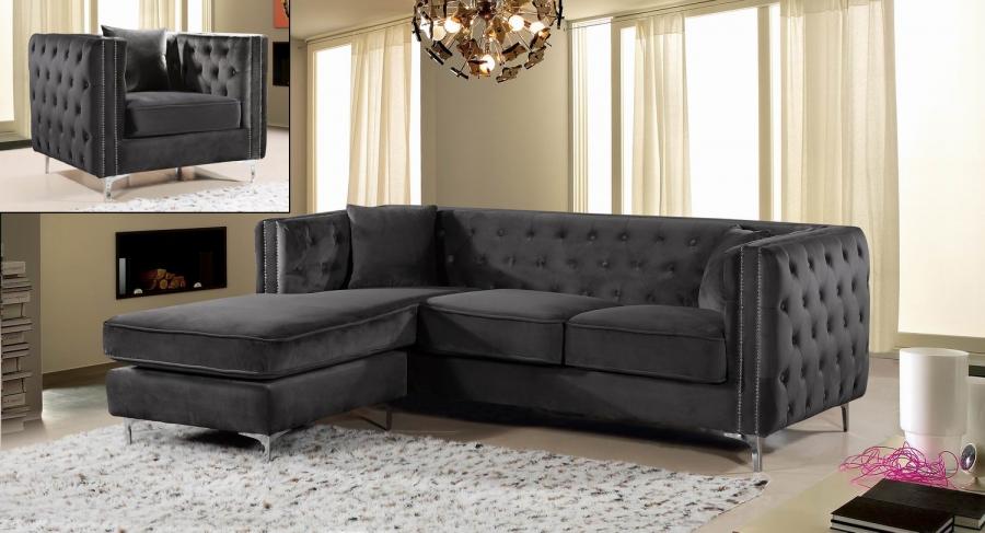 

    
668Grey-Sectional Meridian Furniture Sectional Sofa
