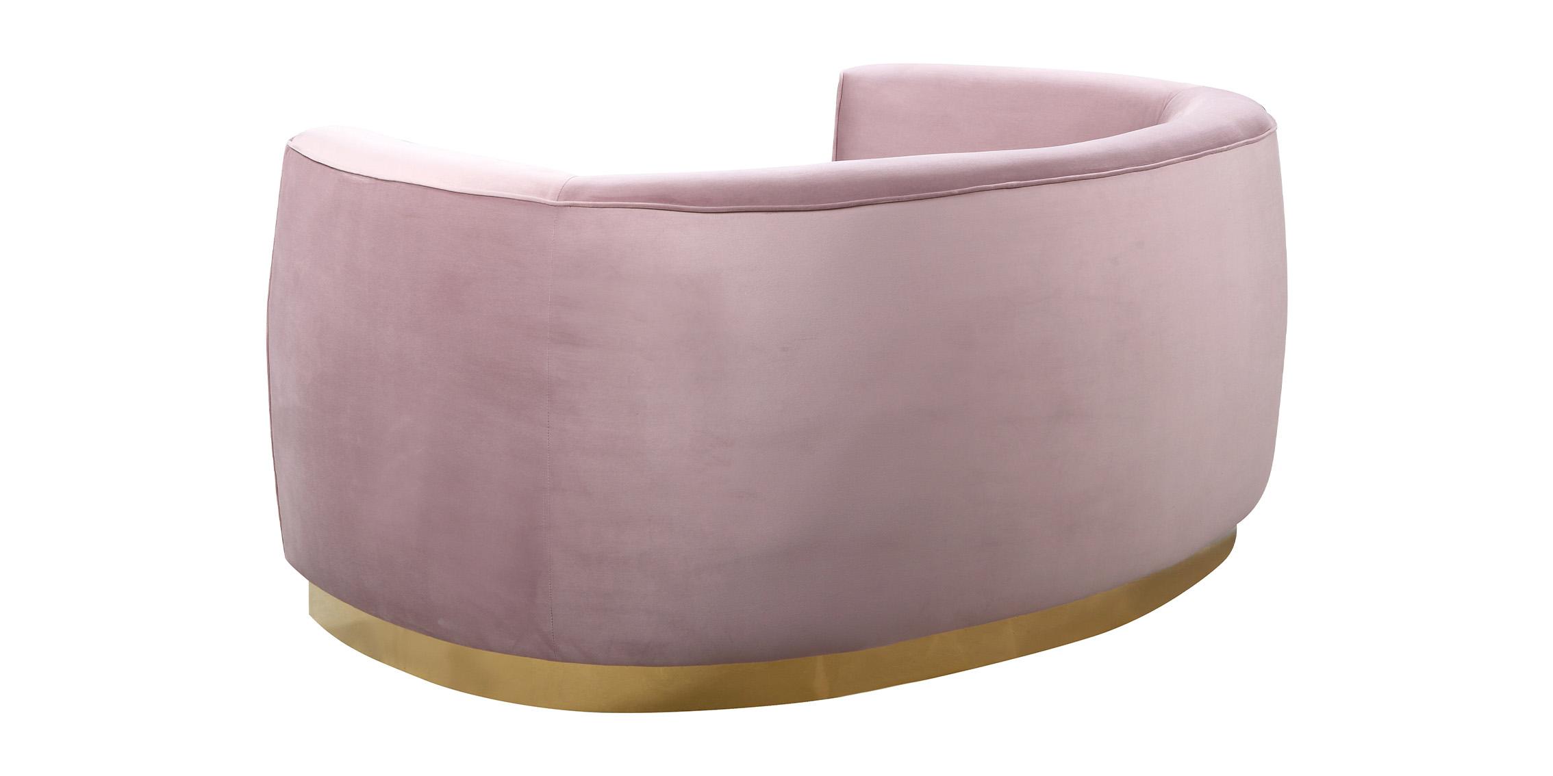 

        
00647899950315Glam Pink Velvet Sofa Set 3Pcs Julian 620Pink-S Meridian Contemporary Modern
