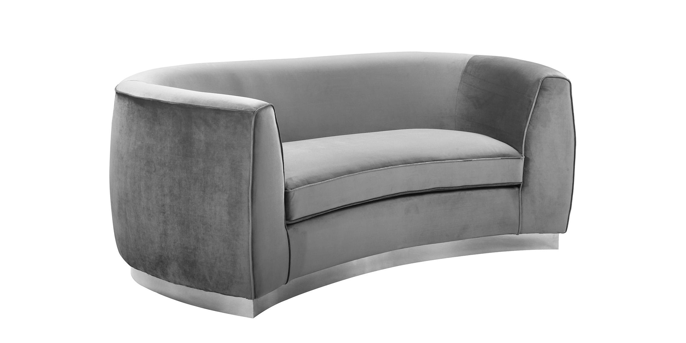 

    
Meridian Furniture Julian 621Grey-S-Set-2 Sofa Set Gray 621Grey-S-Set-2
