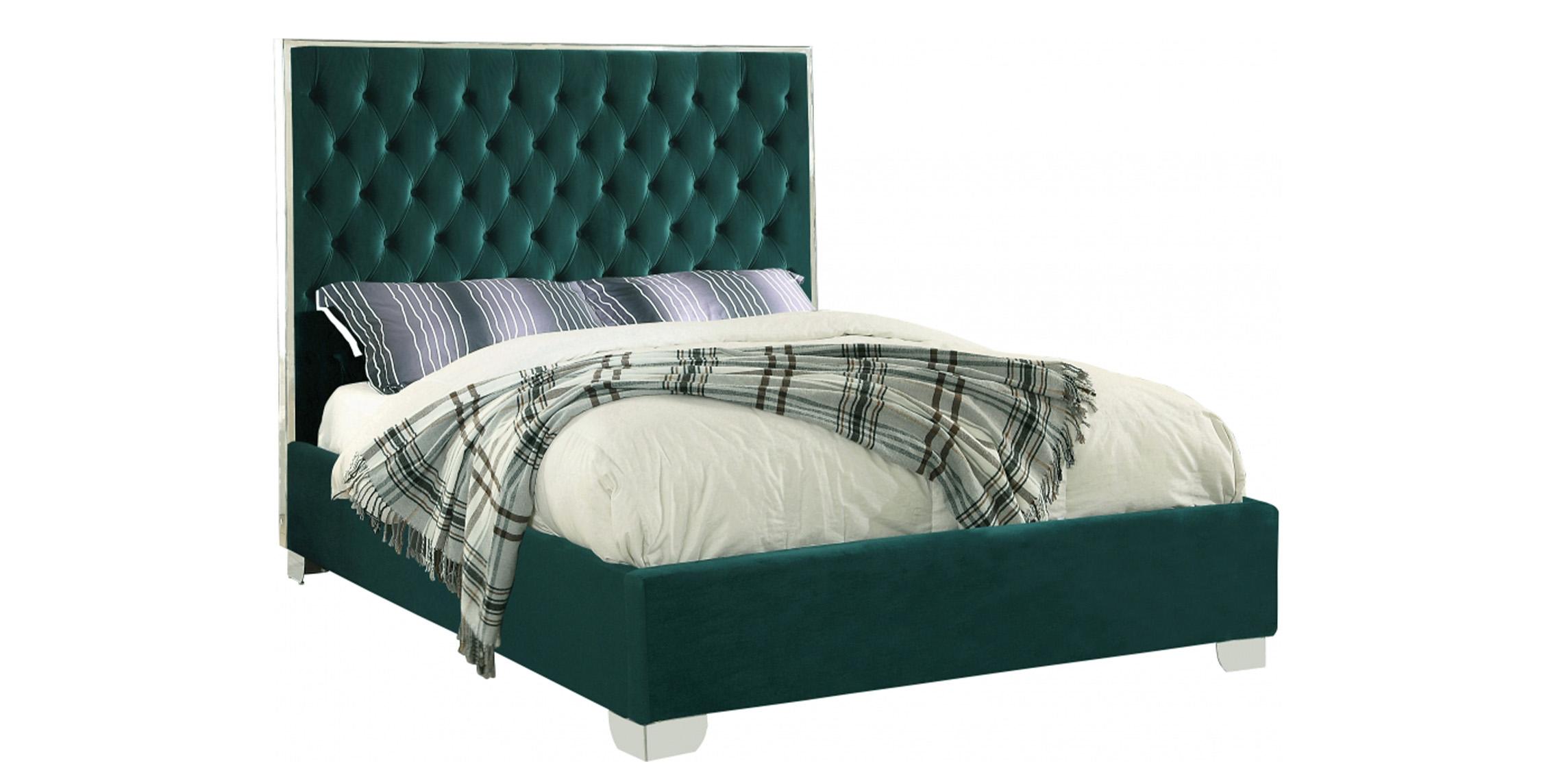 

    
Meridian Furniture LexiGreen-K Platform Bed Green LexiGreen-K
