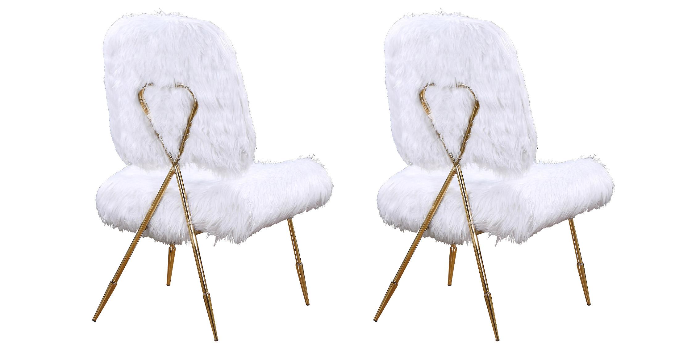 

    
Meridian Furniture MAGNOLIA 577White Accent Chair Set White/Gold 577White-Set-2
