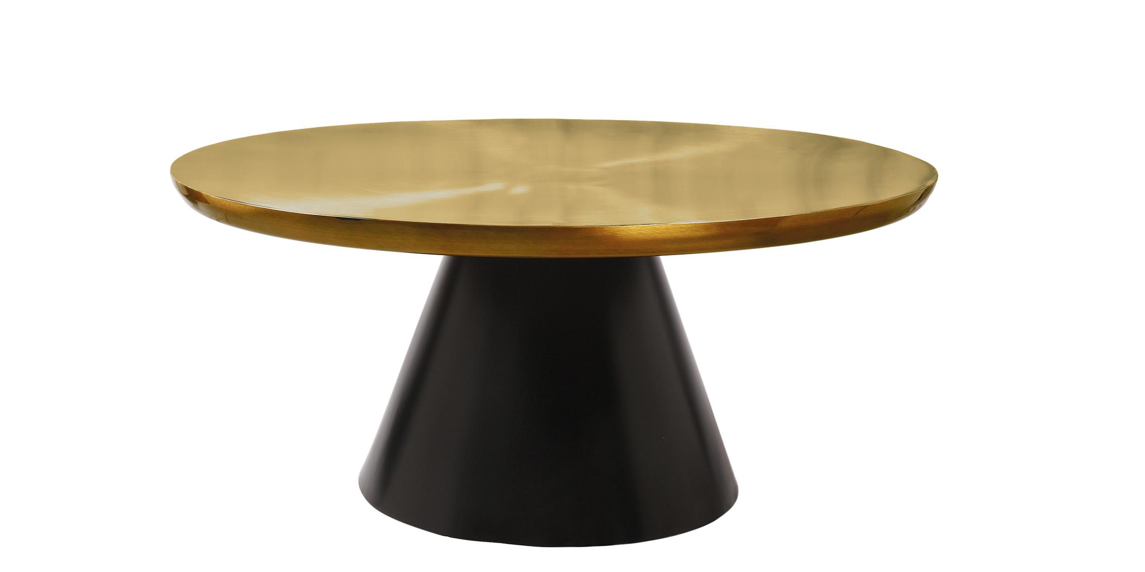 

        
Meridian Furniture MARTINI 240-C-Set-3 Coffee Table Set Gold Finish/Black Metal 704831404418
