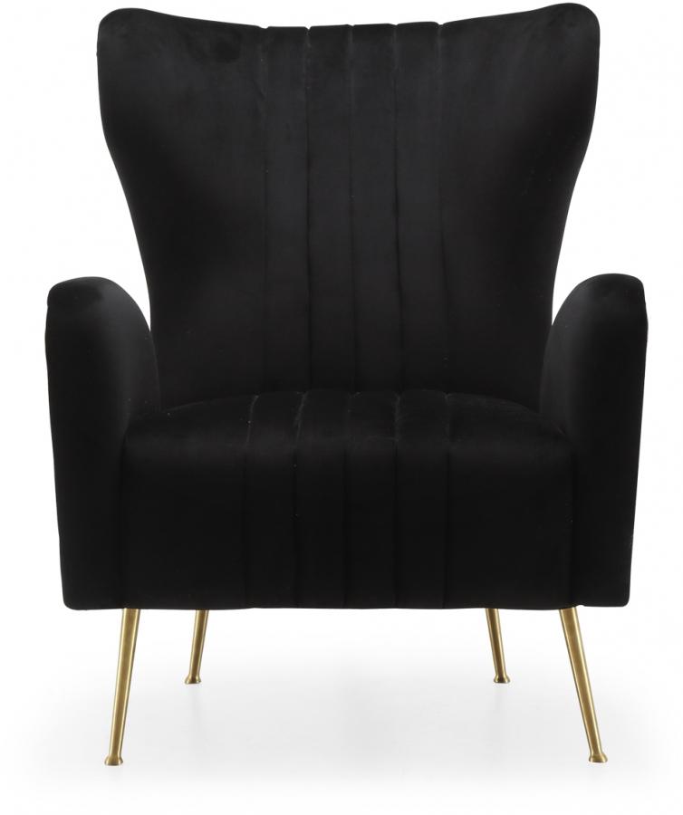 

        
Meridian Furniture Opera 532Black Accent Chair Set Black Velvet 00647899947148
