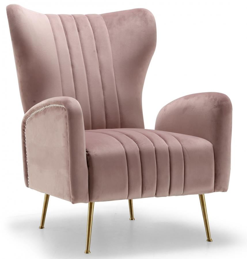 

        
Meridian Furniture Opera 532Pink Accent Chair Pink Velvet 00647899947155
