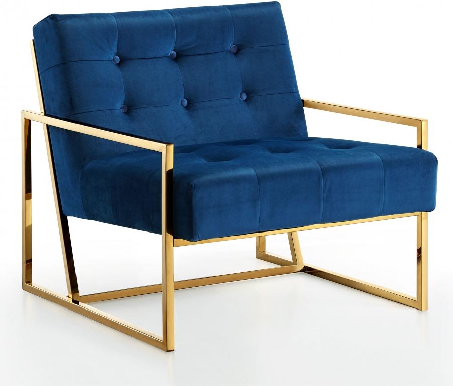 

        
Meridian Furniture Pierre 523Navy-Set-2 Accent Chair Set Navy blue Velvet 00647899947483

