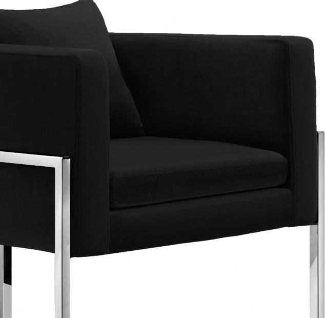 

        
Meridian Furniture Pippa 524Black Accent Chair Set Black Velvet 00647899949210
