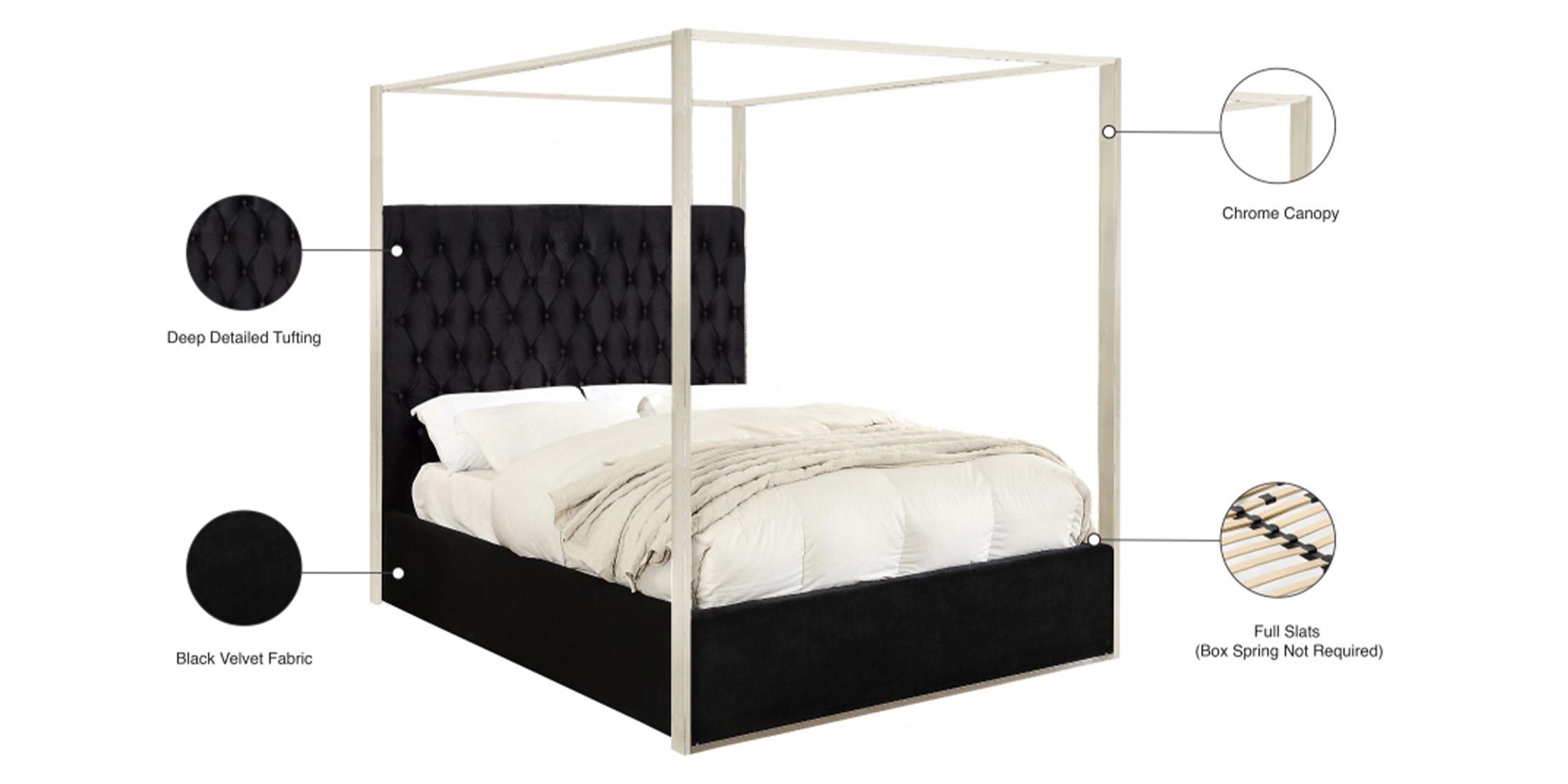 

    
Meridian Furniture PorterBlack-K Canopy Bed Black PorterBlack-K
