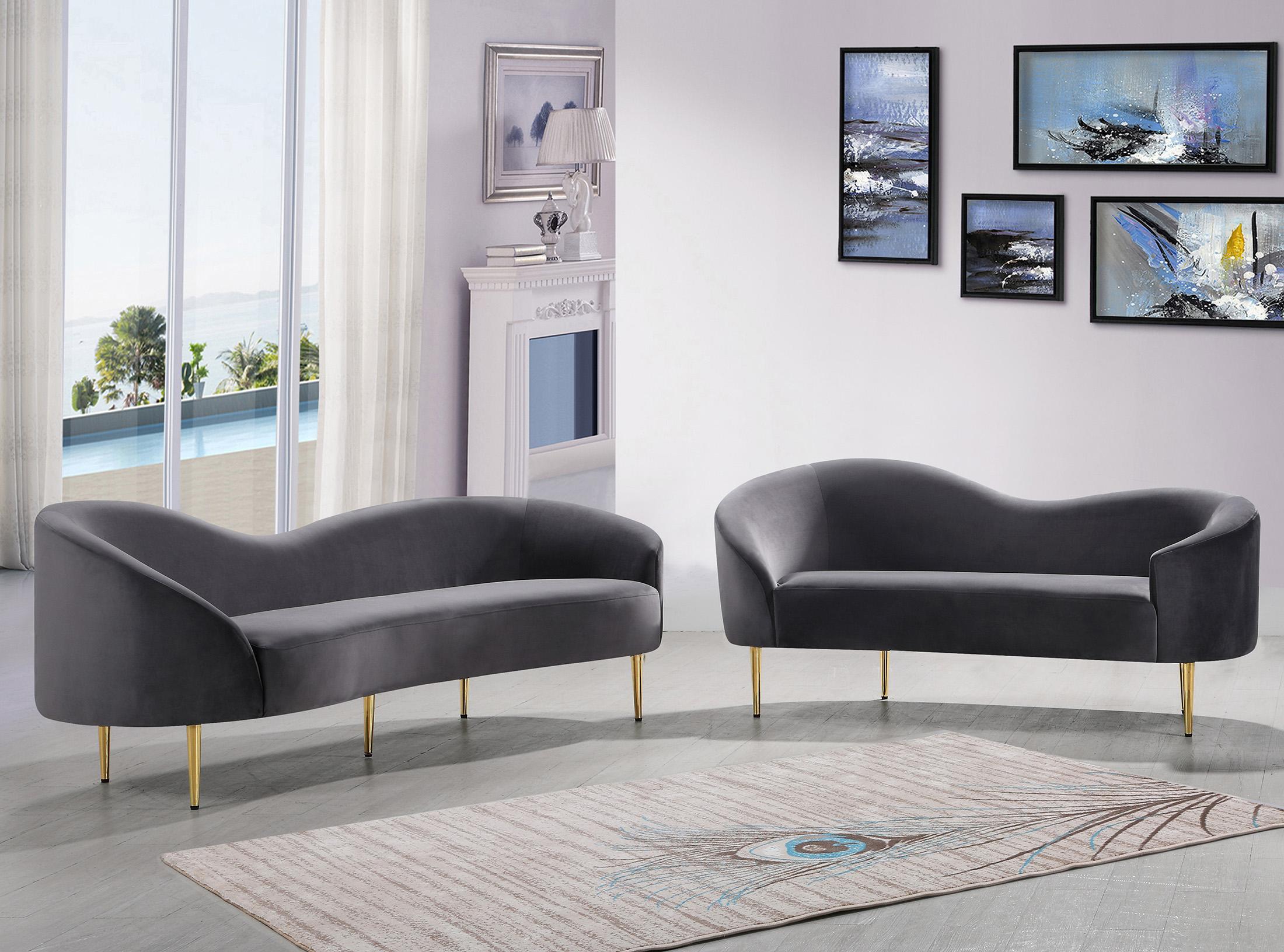 

    
Meridian Furniture RITZ 659Grey-S-Set-3 Sofa Set Gray 659Grey-S-Set-3
