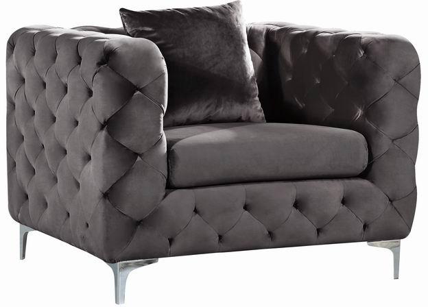 

                    
Meridian Furniture Scarlett Sofa Set Gray Velvet Purchase 

