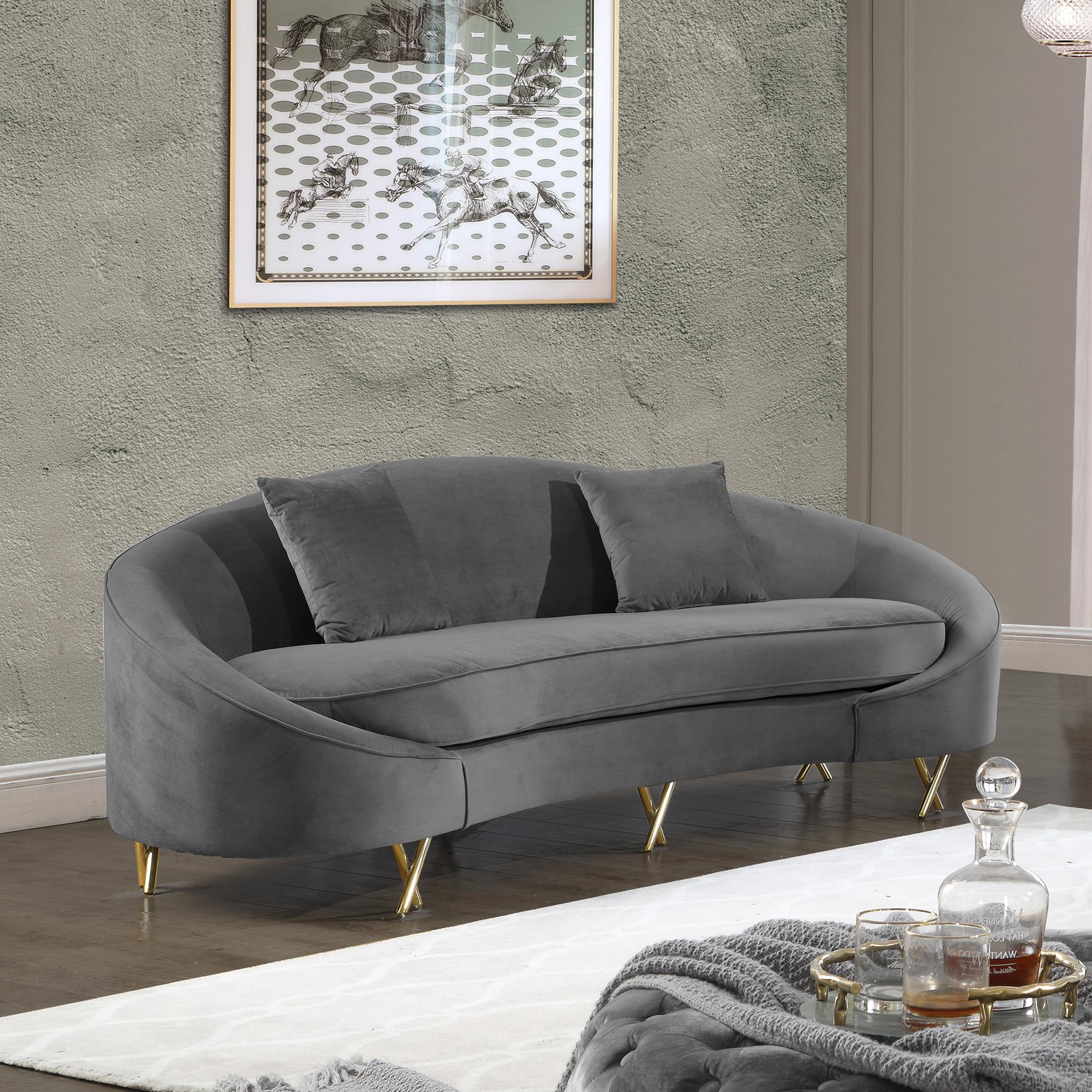 

    
679Grey-S-Set-3 Meridian Furniture Sofa Set
