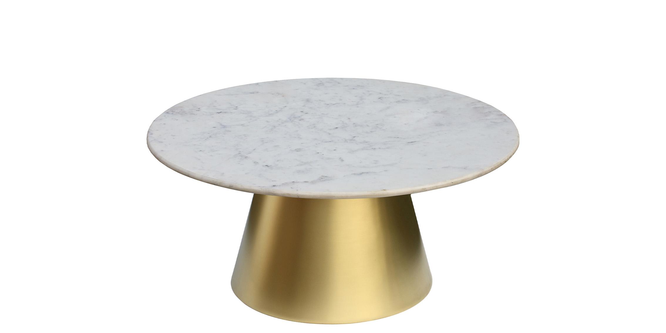 

        
Meridian Furniture SORRENTO 204-C-Set-2 Coffee Table Set Gold Finish/Marble  704831405521
