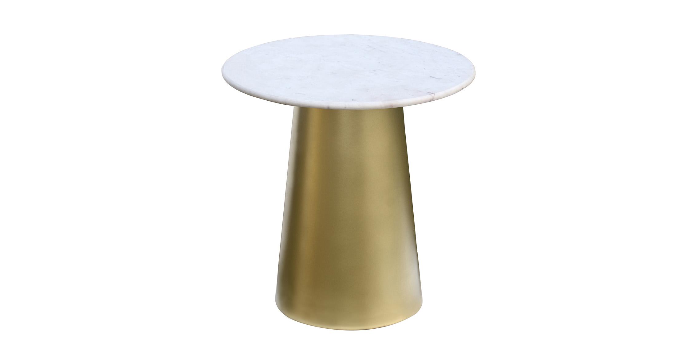 

    
204-C-Set-2 Genuine Marble Top Occasional Table Set 2Pcs SORRENTO 204-C Meridian Modern
