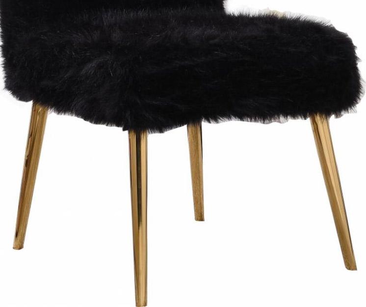 

    
Meridian Furniture Tiffany 508 Accent Chair Black 508Fur-Black
