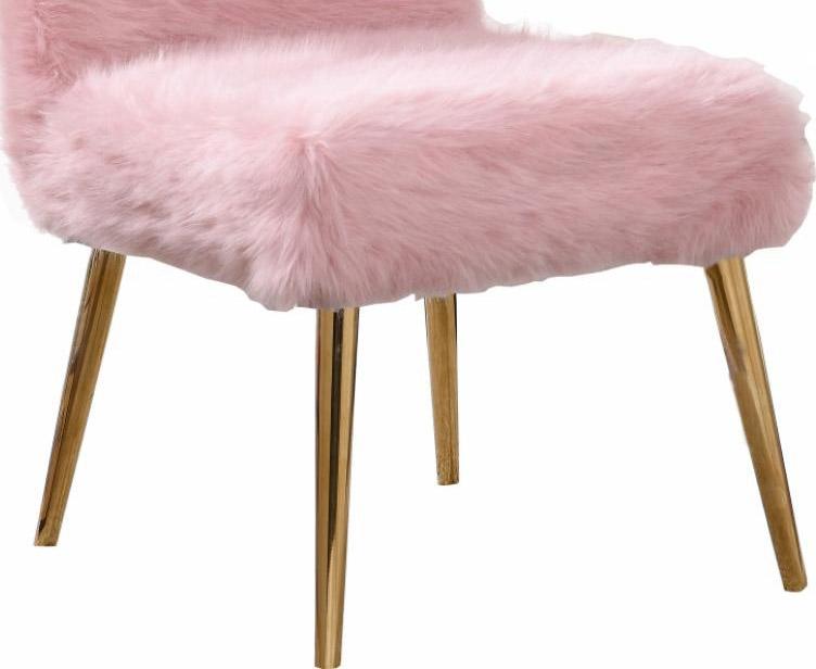 

    
Meridian Furniture Tiffany 508 Accent Chair Pink 508Fur-Pink
