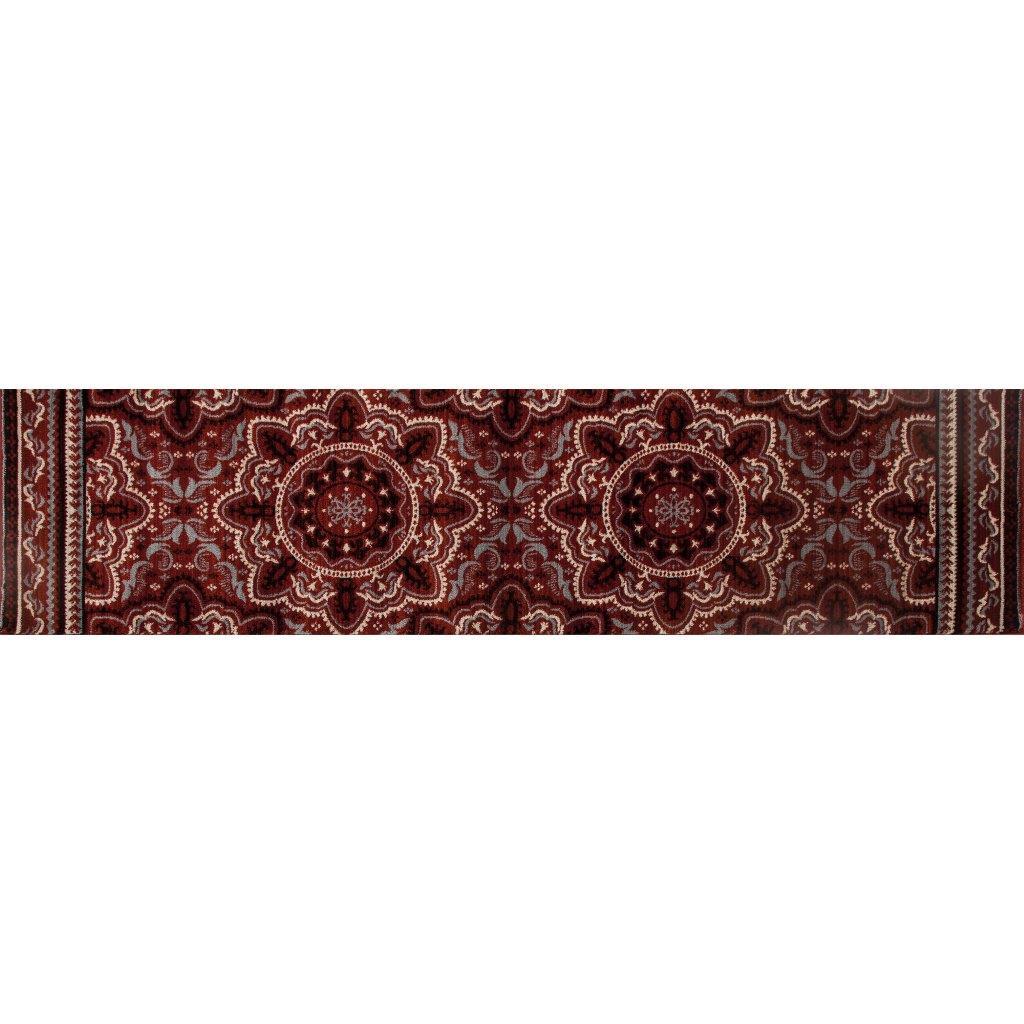 

    
Merlo Fanciful Red 2 ft. 2 in. x 8 ft. 2 in. Runner by Art Carpet
