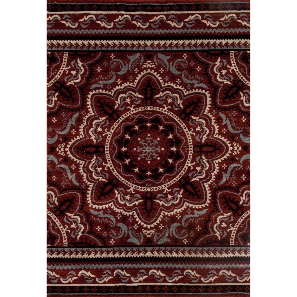 

    
Merlo Fanciful Red 3 ft. 11 in. x 5 ft. 7 in. Area Rug by Art Carpet
