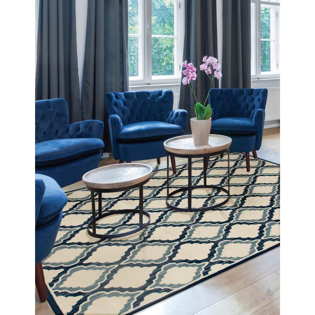 

    
Merlo Hopscotch Peacock Blue 2 ft. 2 in. x 3 ft. 7 in. Area Rug by Art Carpet
