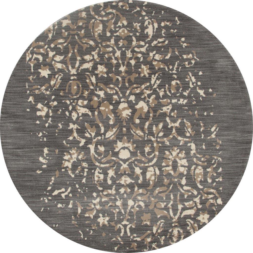 

    
Merlo Isabella Gray 5 ft. 3 in. Round Area Rug by Art Carpet
