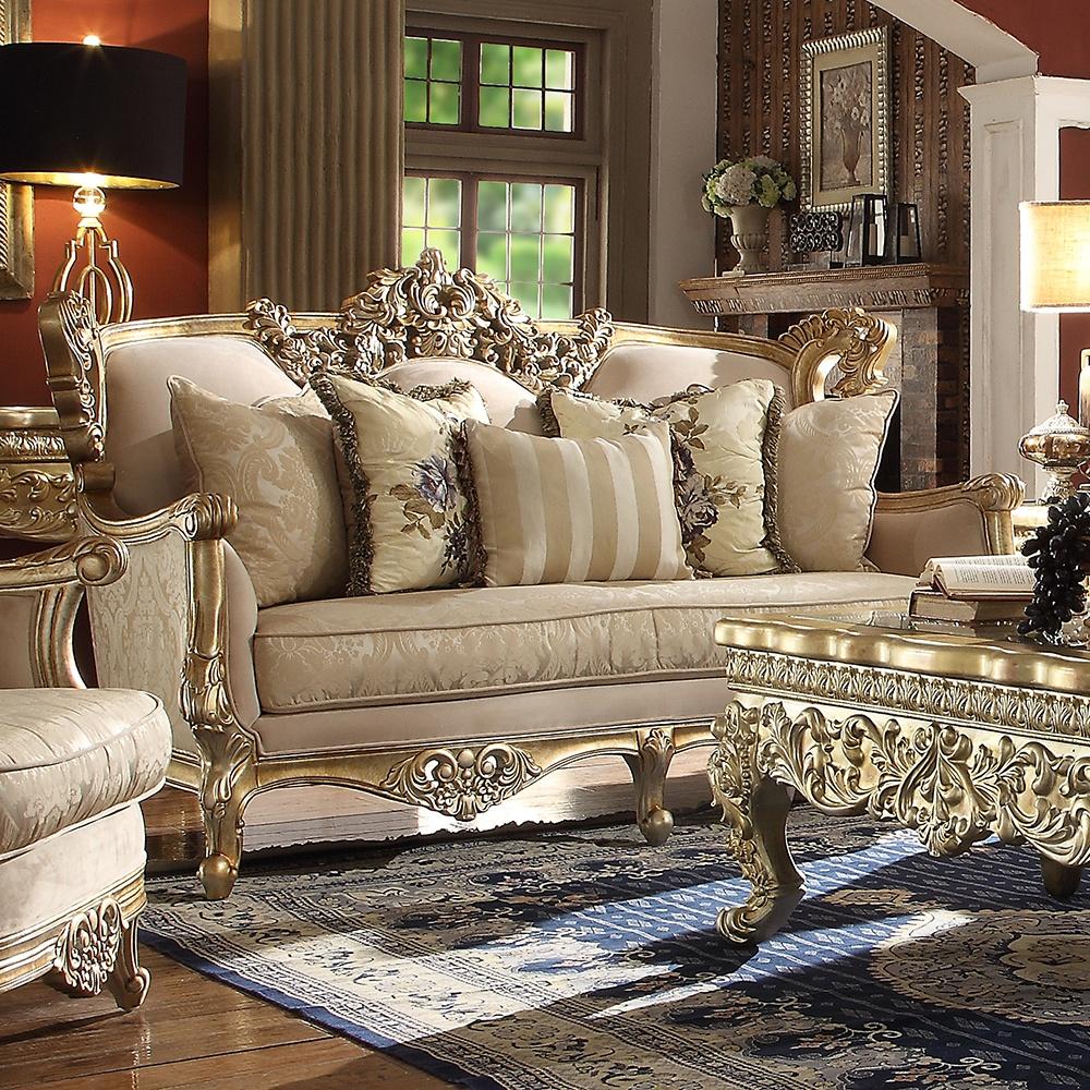 

    
Homey Design Furniture HD-04 Sofa Set Metallic/Gold HD-04-SSET3

