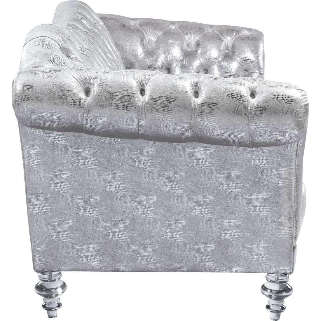 

                    
Acme Furniture Dixie Sofa Silver Fabric Purchase 
