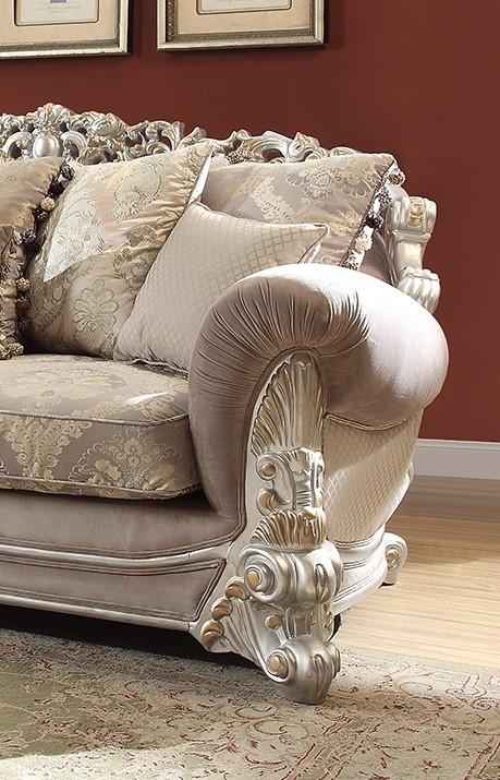

    
Homey Design Furniture HD-372 – SOFA Sofa Metallic/Silver HD-S372
