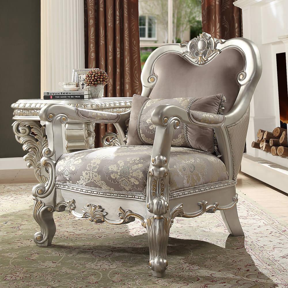 

                    
Homey Design Furniture HD-372 – 3PC SOFA SET / HD-8088 – 3PC COFFEE TABLE SET Sofa Set Metallic/Silver Fabric Purchase 
