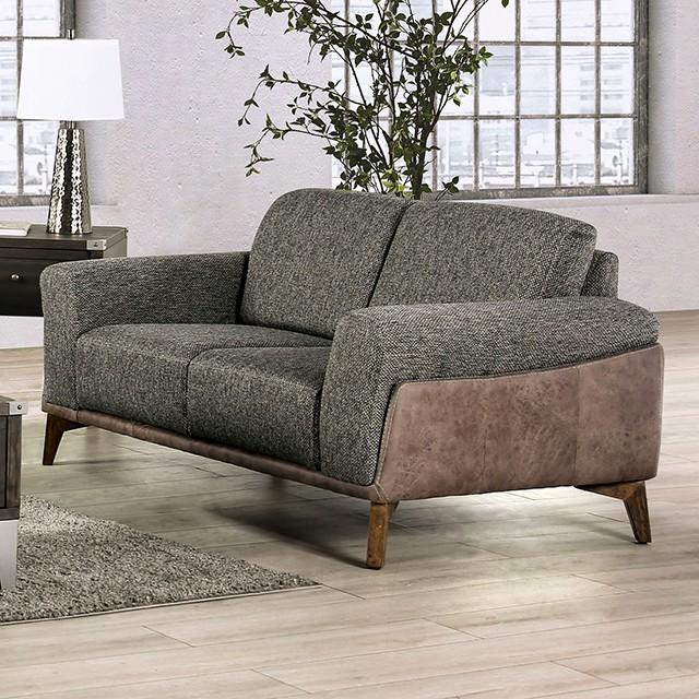 

    
Furniture of America Kloten Sofa and Loveseat Set Gray SM6045-2PC
