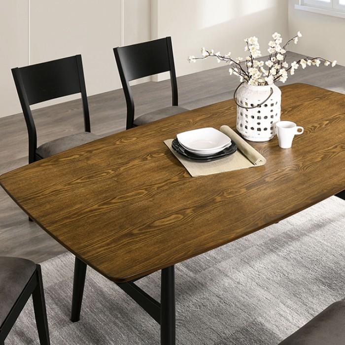 

                    
Furniture of America CM3548A-T Oberwil Dining Table Gray/Black  Purchase 
