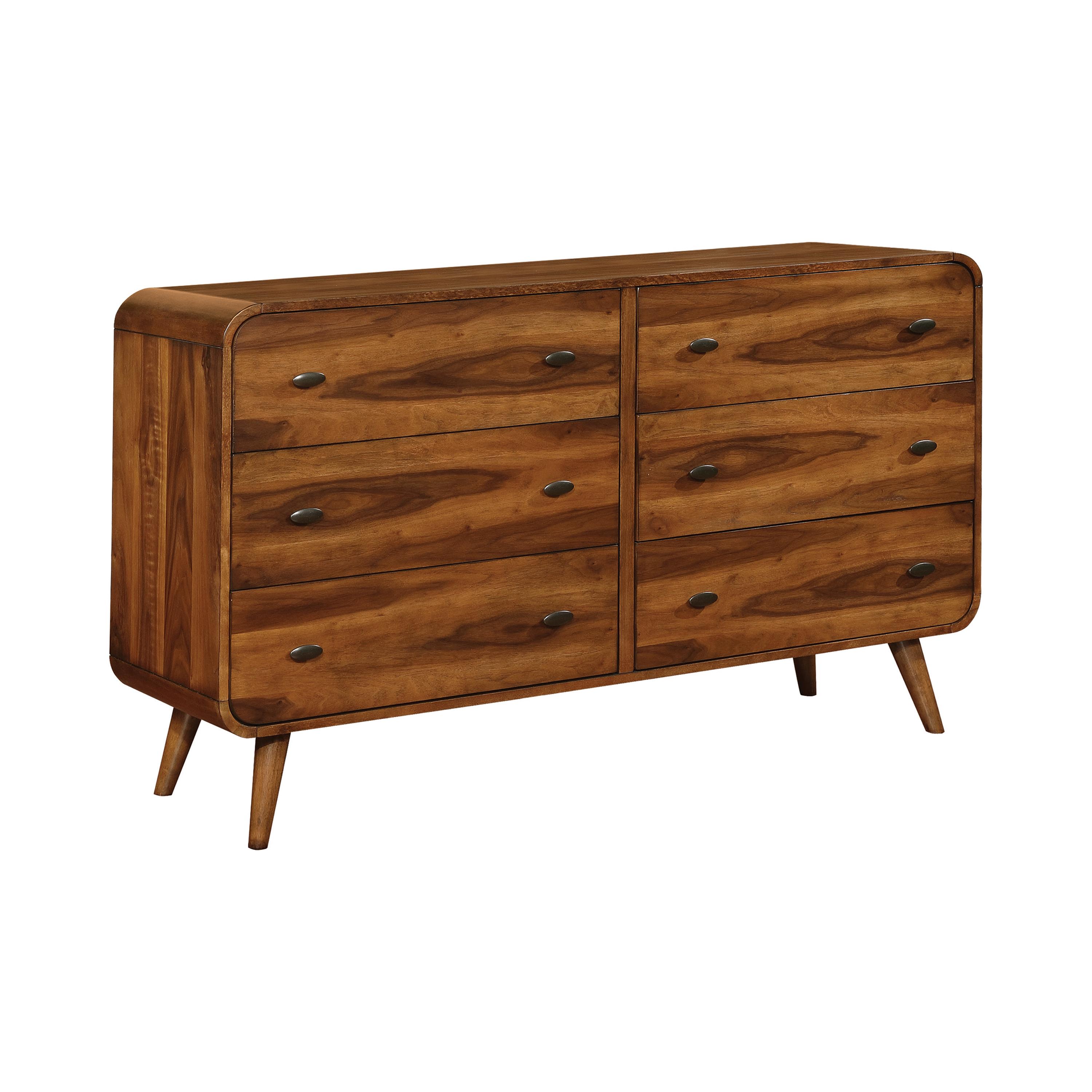 

    
Mid-century Modern Wood Dark Walnut Dresser Coaster 205133 Robyn
