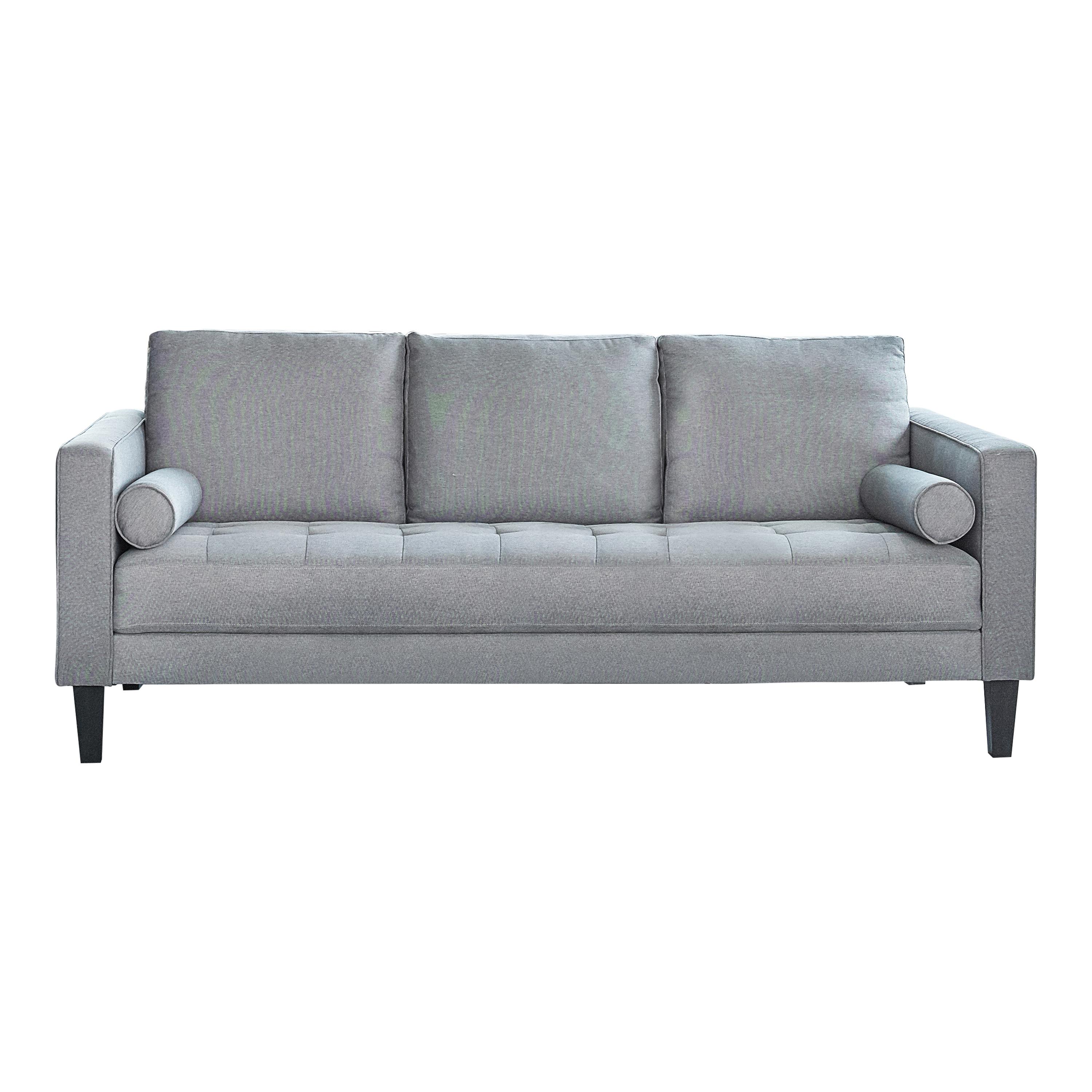 Modern Sofa 509051 Lennox 509051 in Charcoal 