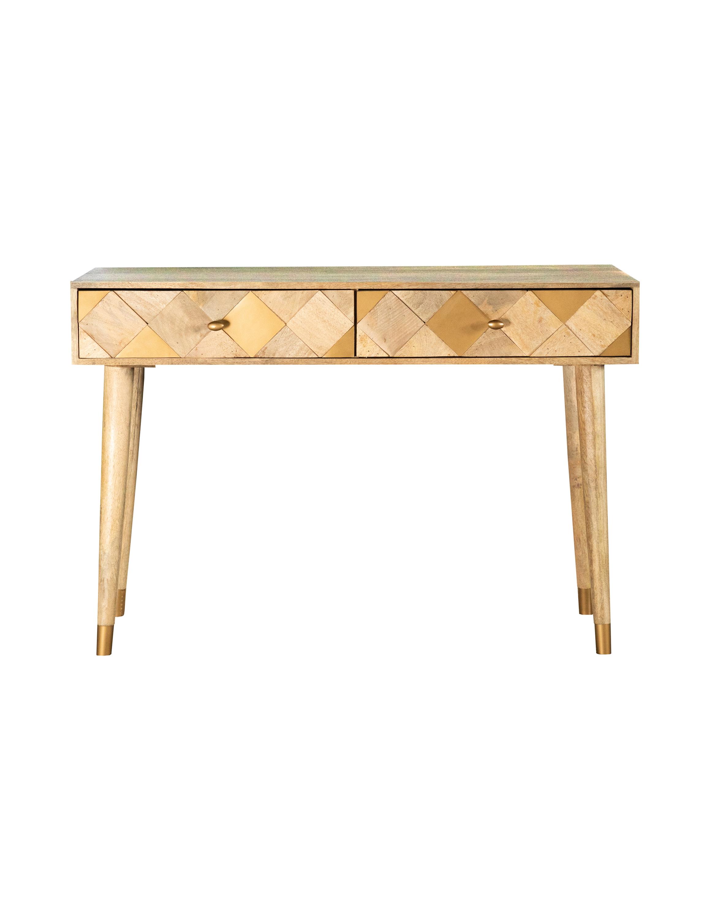 

    
Mid-century Modern Natural Solid Mango Wood Console Table Coaster 933460
