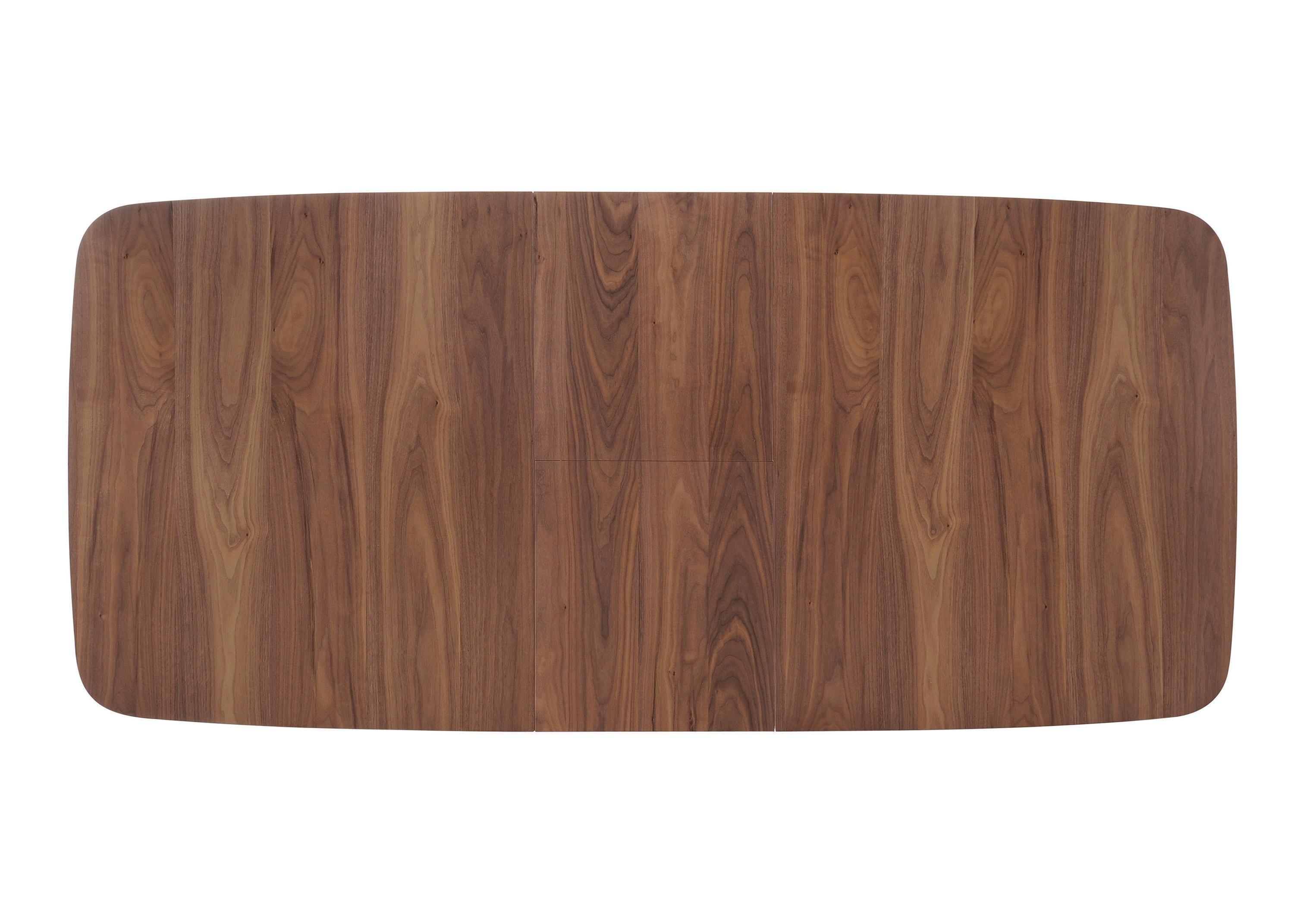 

    
Mid-century Modern Natural Walnut Finish Asian Hardwood Dining Table Coaster 106591 Redbridge
