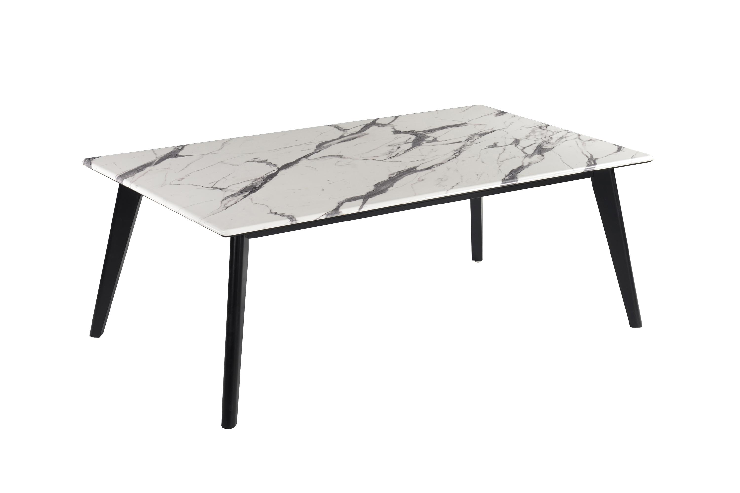 

    
Mid-century Modern White Faux Marble Coffee Table Set 2pcs Coaster 723578-S2
