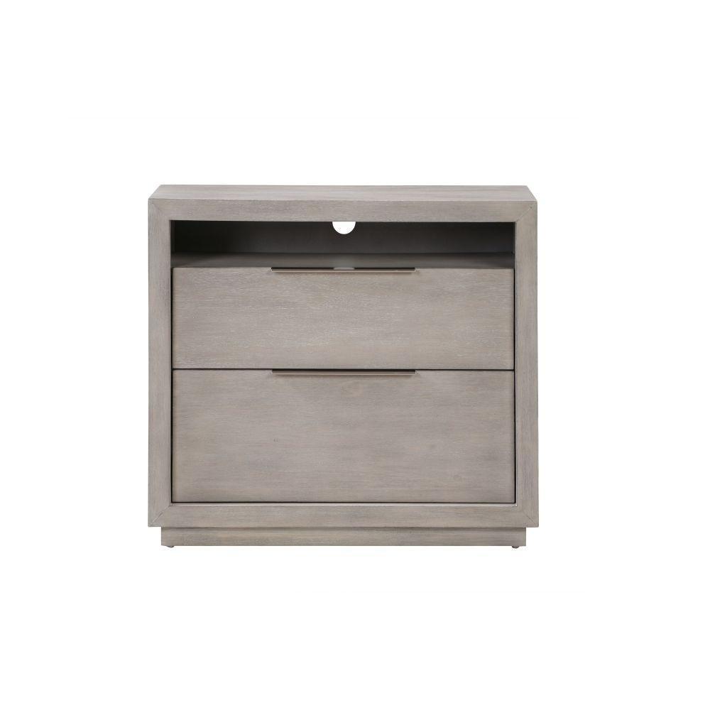 

    
 Order  Mineral Gray King STORAGE Bedroom Set 5Pcs w/Chest OXFORD by Modus Furniture
