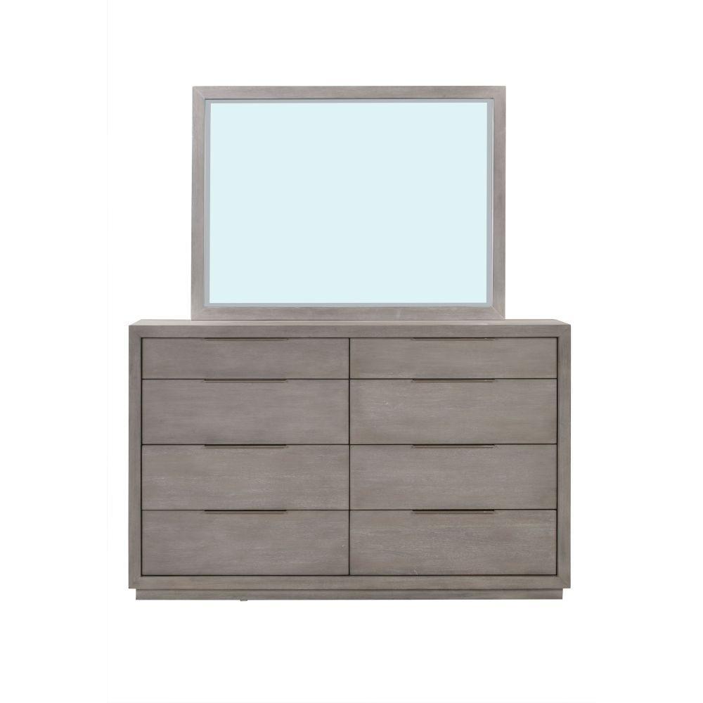 

    
Mineral Gray Queen STORAGE Bedroom Set 4Pcs OXFORD by Modus Furniture
