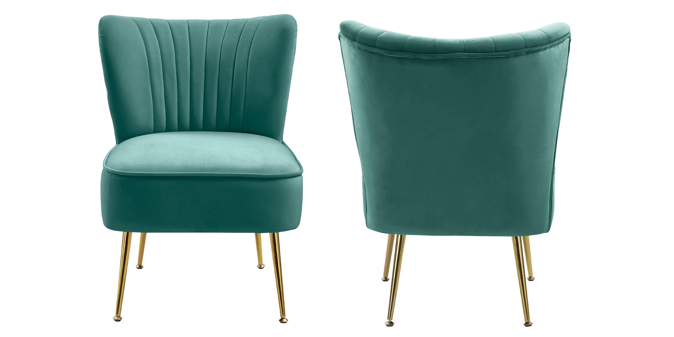 

    
Meridian Furniture TESS 504Mint Accent Chair Set Mint 504Mint-Set-2
