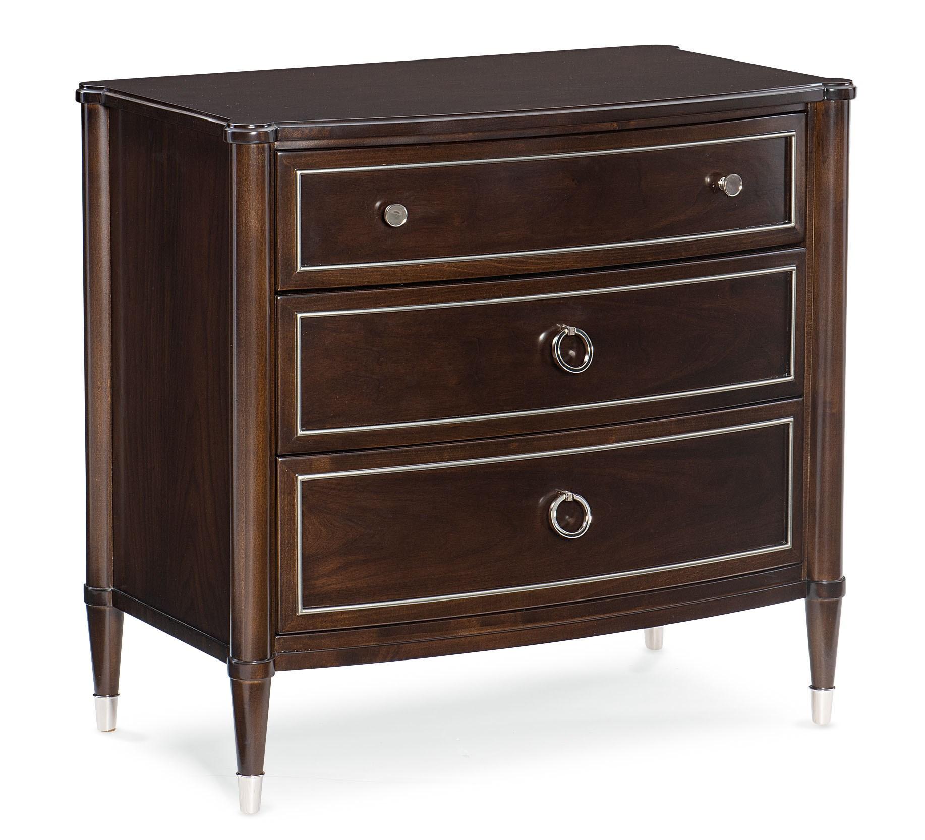 

    
Mocha Walnut & Soft Silver Paint Finish Nightstands Set 2Pcs HOW SUITE IT IS by Caracole
