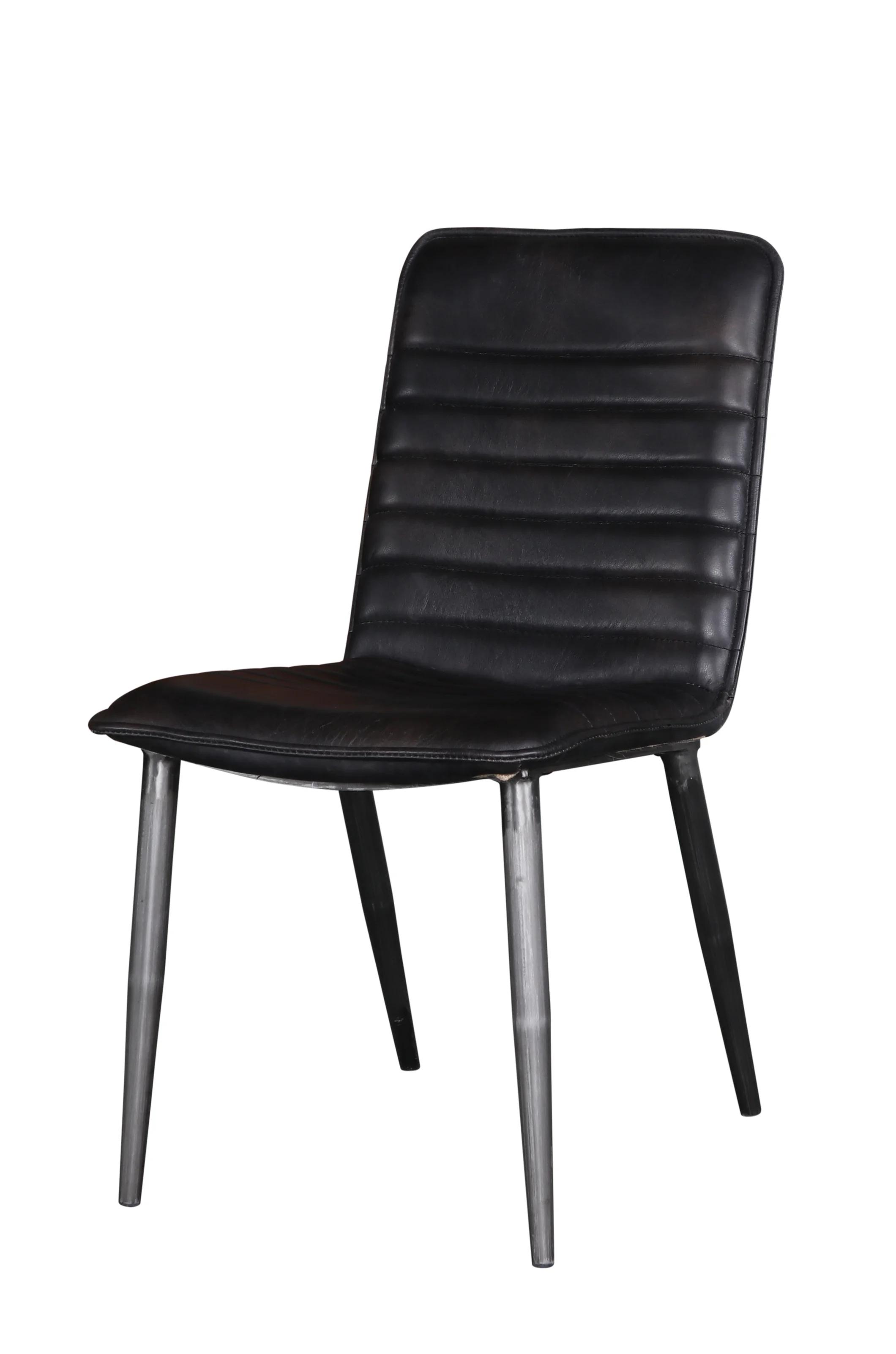 

    
Acme Furniture Hosmer Side Chair Set Black 70422-2pcs
