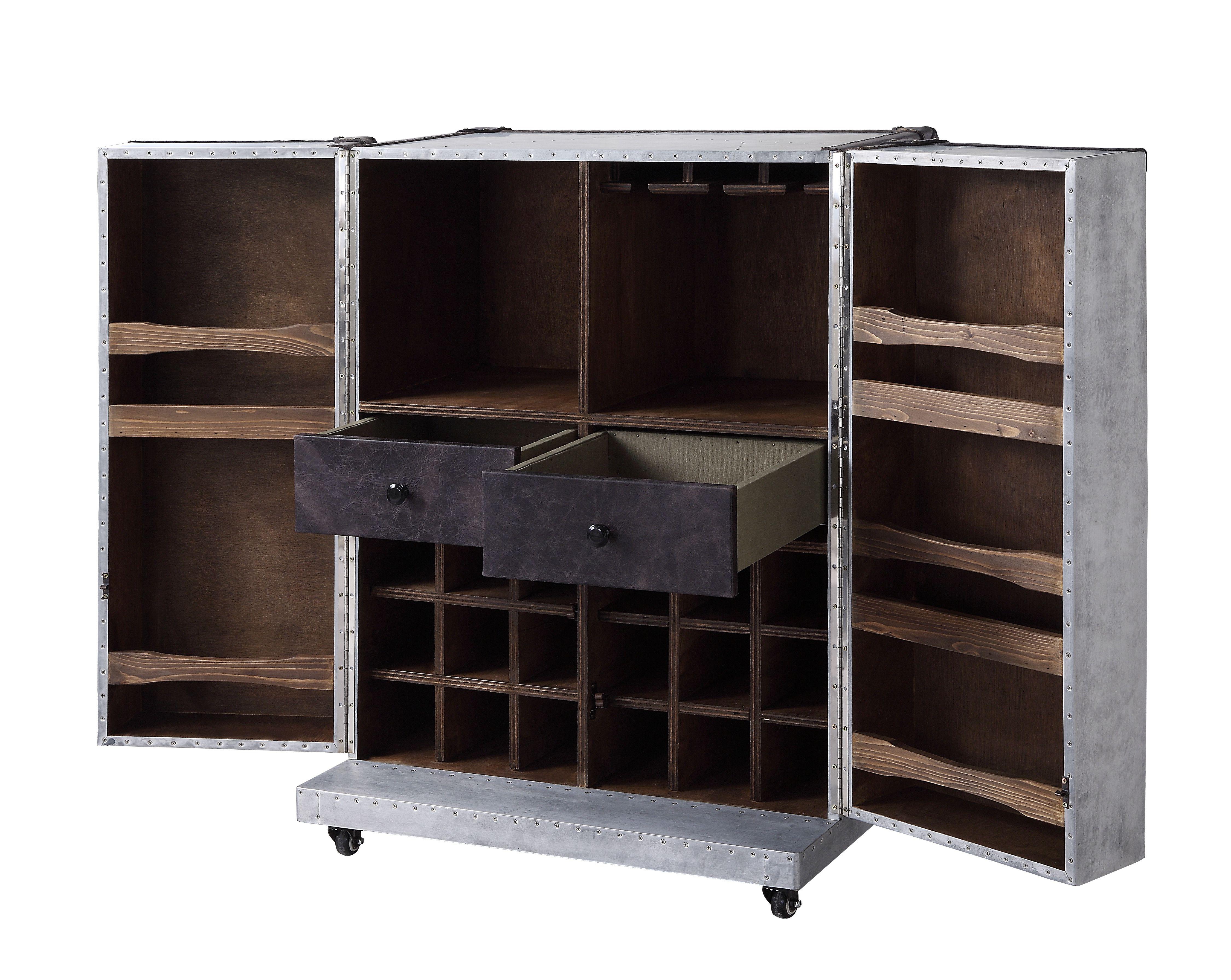 

        
Acme Furniture Brancaster Wine Cabinet 97802-WC Wine Cabinet Ebony/Gray Top grain leather 65435426546546
