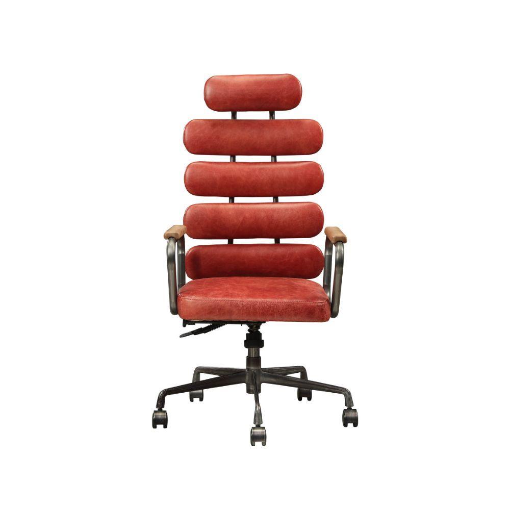 

    
Acme Furniture Calan Executive Office Chair Red 92109
