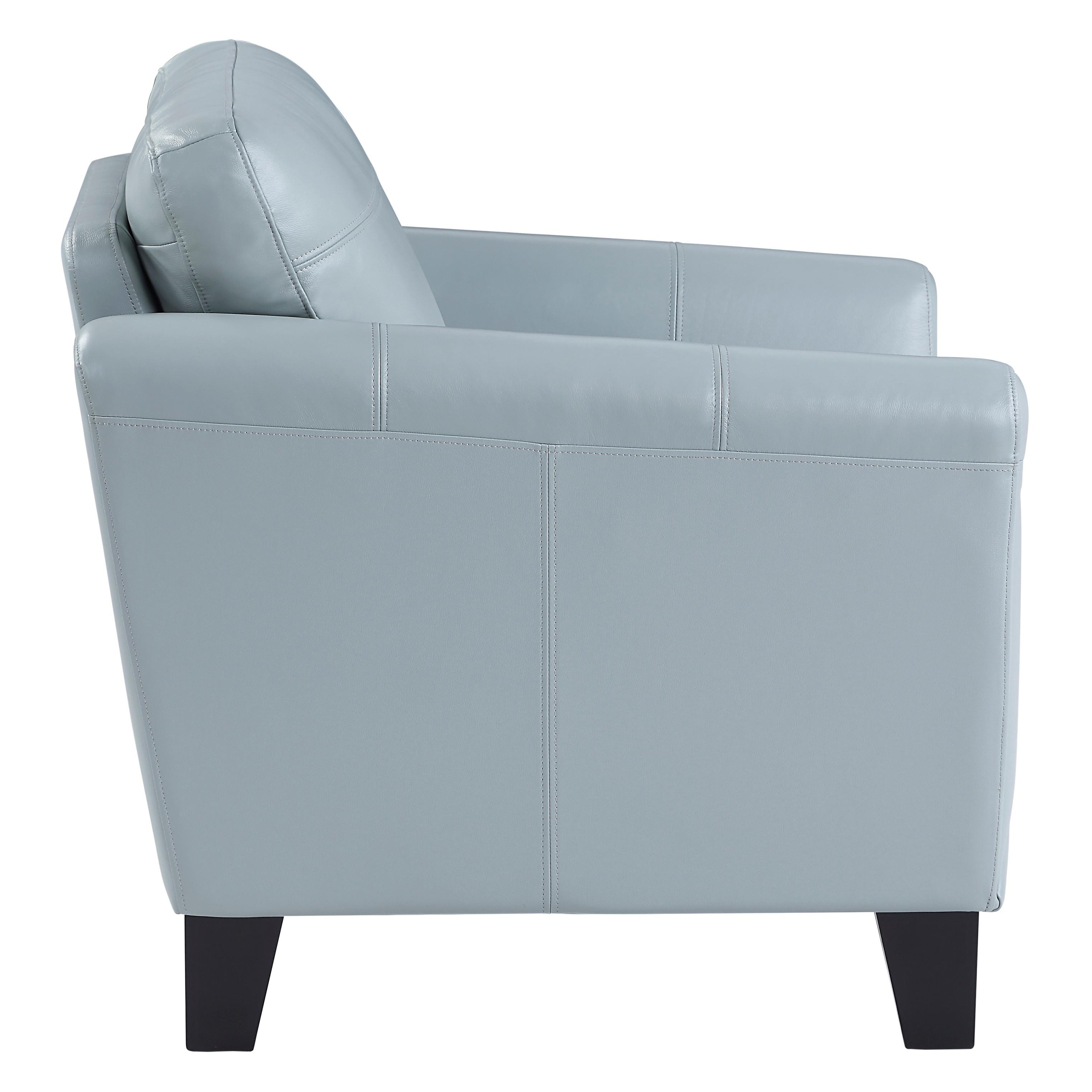 

                    
Buy Modern Aqua Leather Living Room Set 3pcs Homelegance 9460AQ Spivey
