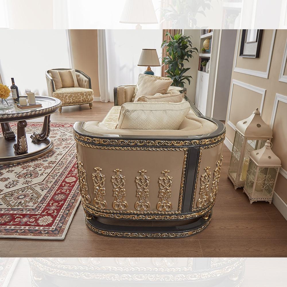 

    
Homey Design Furniture HD-9011 Loveseat Gold HD-L9011
