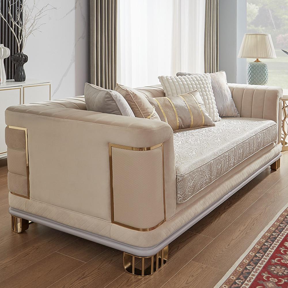 

    
HD-S9005-2PC Homey Design Furniture Sofa Set
