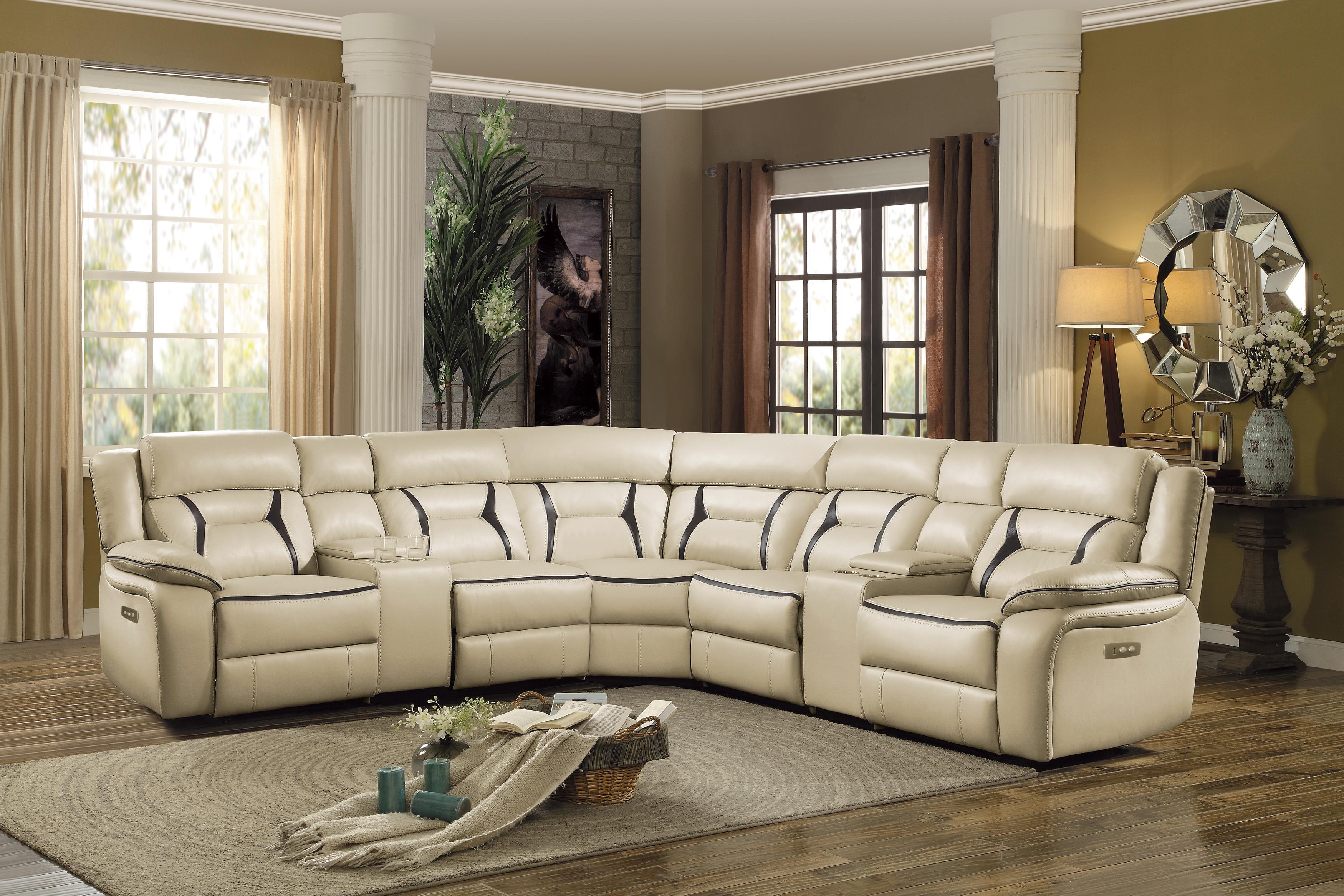 

    
8229*7PW Homelegance Power Reclining Sectional
