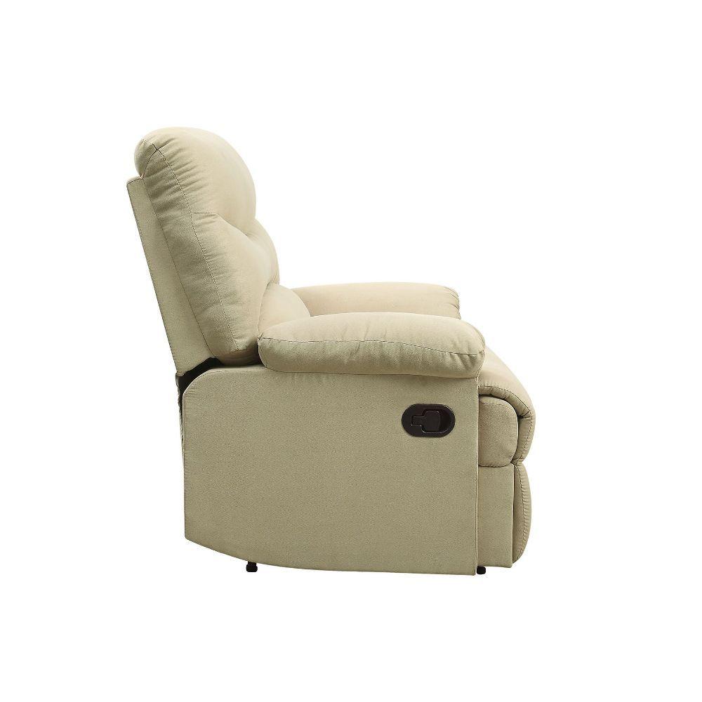 

    
Acme Furniture Arcadia Recliner Beige 00626

