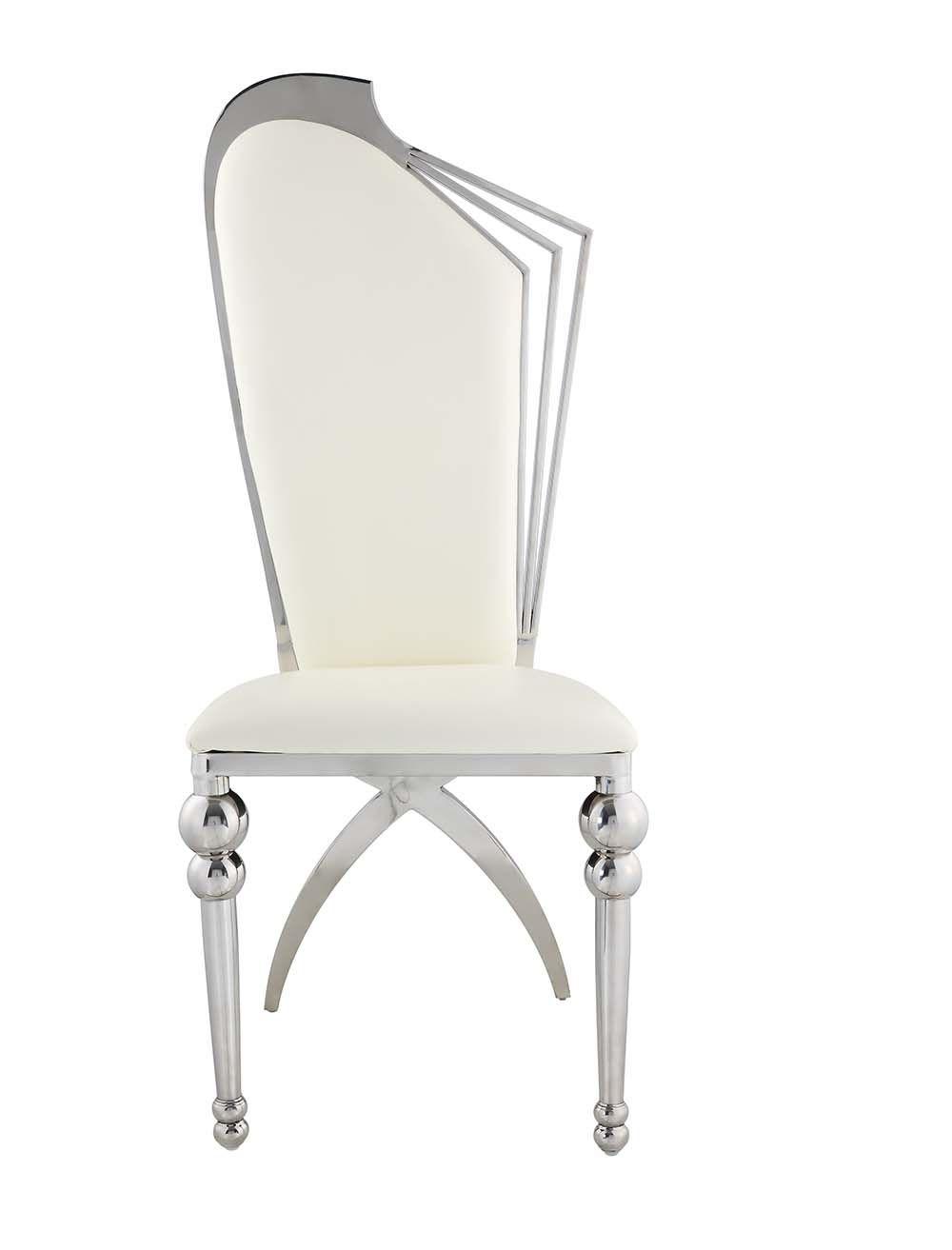 

    
Acme Furniture Cyrene Side Chair Set Beige DN00928-2pcs
