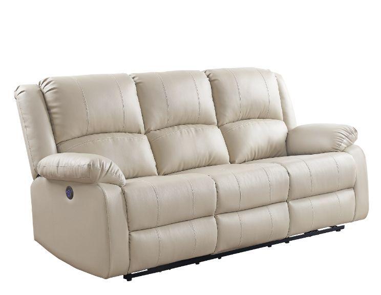 

    
Modern Beige Sofa by Acme Zuriel 54610
