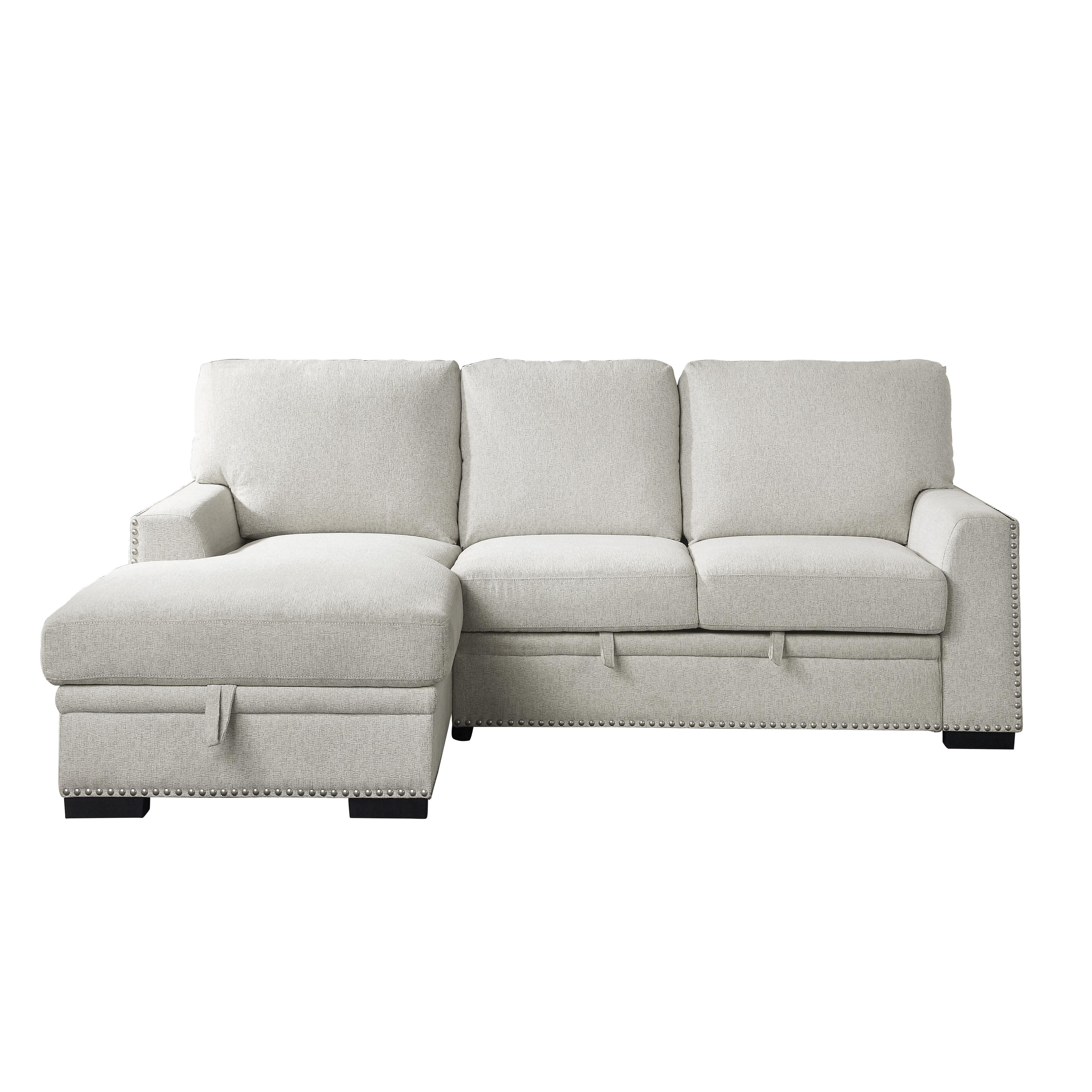 Modern Sectional 9468BE*2LC2R Morelia 9468BE*2LC2R in Beige Chenille