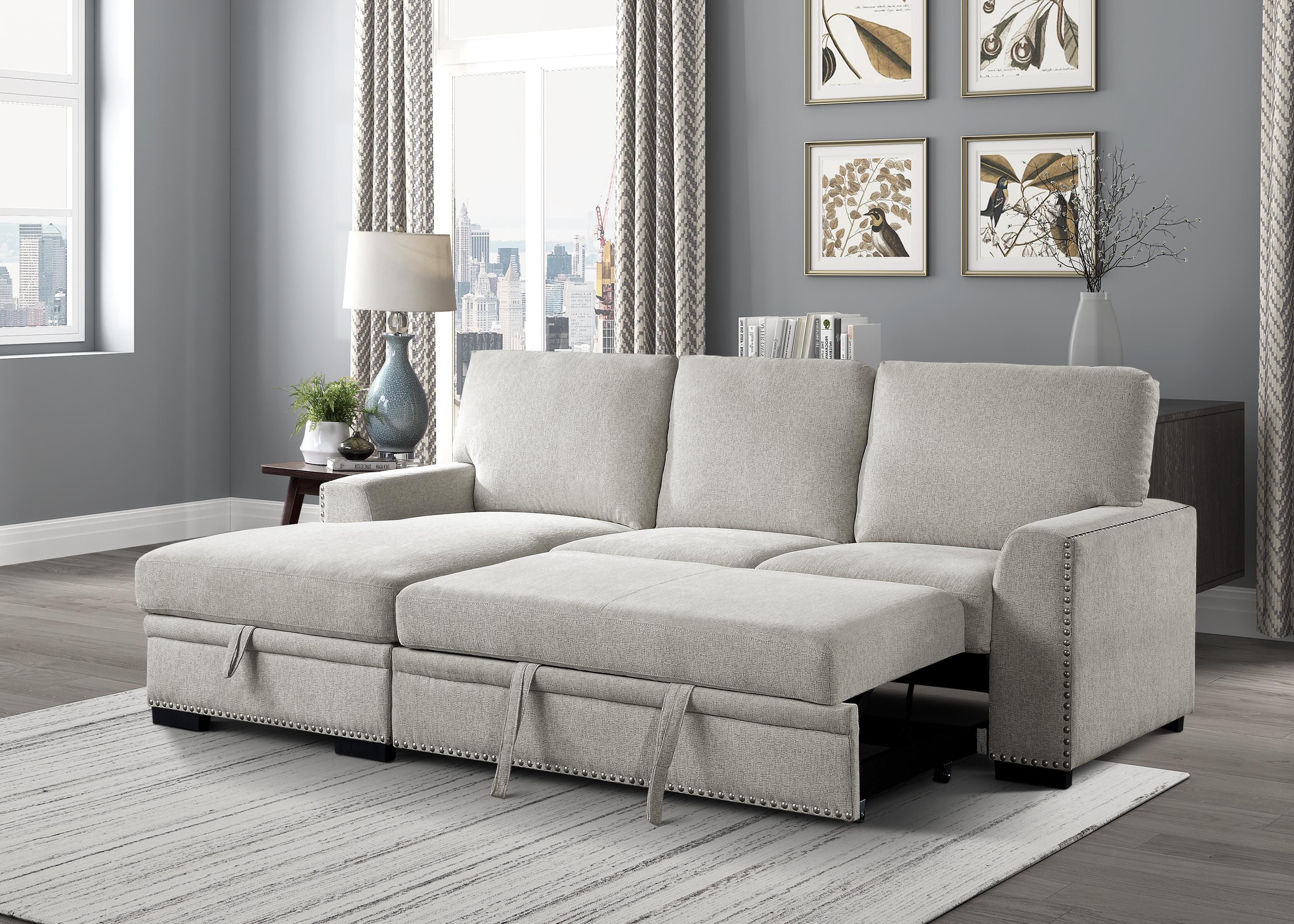 

                    
Buy Modern Beige Solid Wood LHC 2-Piece Sectional Homelegance 9468BE*2LC2R Morelia
