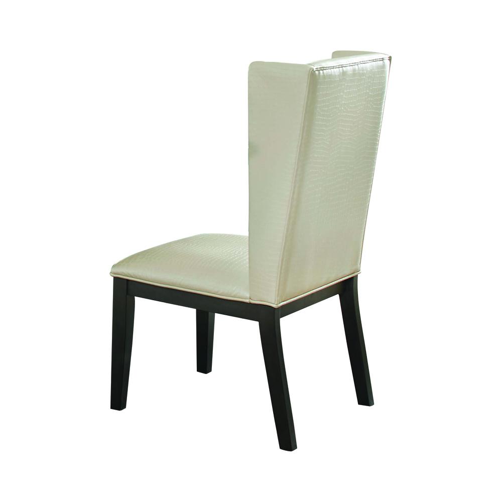 Modern Dining Chair Friedman 102939 in Beige 